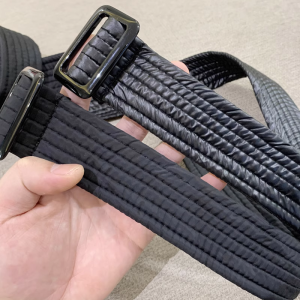 เข็มขัดผู้หญิงสีดำ แฟชั่นฤดูหนาว เข็มขัดตกแต่งขนเป็ดยาว เข็มขัดผ้าลายผีเสื้อ สายรัดเอว สายรัดเอว สายรัดเอว