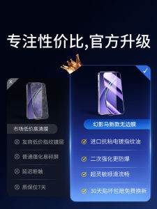 Full Screen Coverage Tempered Glass Film for OPPOK13Turbo Edge to Edge Protection No White Borders Anti Blue Light Fingerprint Resistant