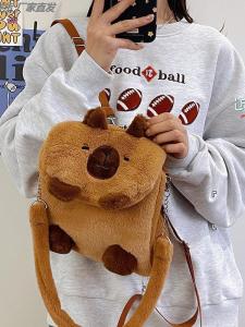 Large Capacity Climbing Backpack Versatile Cloud Shape Pillow Form Travel Bag for Girls Ideal for School And Daily Use