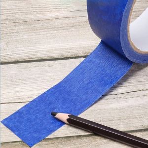 Blue masking tape for art students special spray paint cover no residue when torn by hand