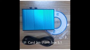 USB điều khiển âm thanh Card Sound box 5.1