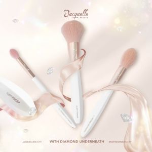 Jacquelle Diamond Brush Series - Kuas Kecantikan / Makeup Brushes & Sets / Kuas Makeup Multifungsi / Face & Eye Makeup Brush