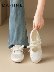 Daphne | Summer Lace-up White Ballet Training Sports Casual Shoes