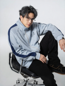 dangerouspeople | Casual and Loose Sports Suit with Small Eye Embroidery