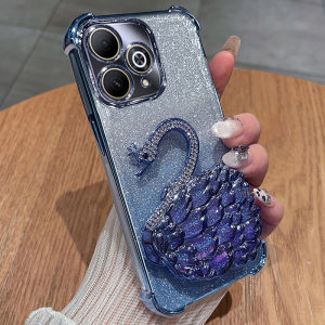 Transparent Silicone Phone Case for Huawei Hi Enjoy 80 pro Full Cover Protection Anti-Fall Soft Shell Womens New Model Stand High Aesthetic