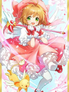 Bandai | 5D DIY Diamond Painting Kit Cardcaptor Sakura Kawaii Anime Art Full Drill Rhinestone Mosaic Wall Decor Craft Kit Home Gift