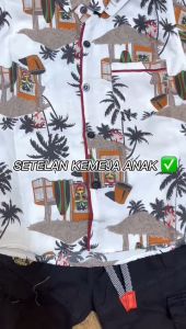 Setelan Celana Jeans Panjang Anak Laki-laki Usia 1 Sampai 12 Tahun // Setelan Kemeja Anak Terlaris