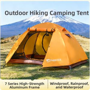 Waterproof Lightweight Portable Aluminum Windproof Tent