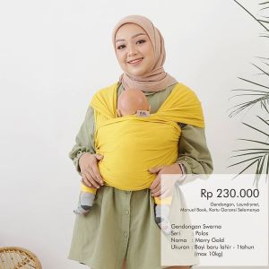 gendongan Stretchy wrap "Swarna" Nana babycarrier