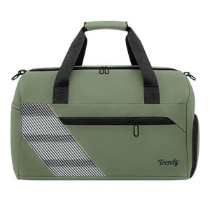 Travel Bag Sports Bag Duffel Bag Waterproof Shoe Compartment Design and Front Pocket