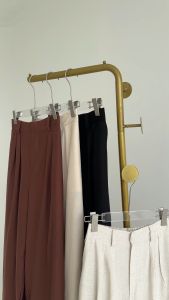 OFEYA - Aira Cullote Pants - Celana Panjang Linen Wanita - Highwaist Pants