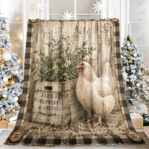 Beast Kingdom | Cute Squirrel Cozy Incredibly Soft Halloween Thanksgiving Bed Throw Extra Warm for Chilly Winter Evenings at Home