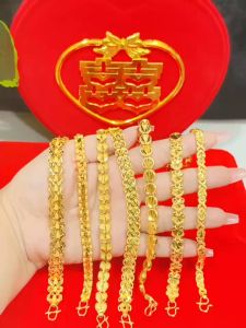 Lắc tay cưới 1 chỉ chuẩn màu 24.k cao cấp K.124