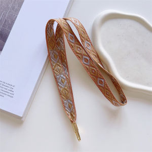 Nylon Woven Wide Cloth Style Short Long Sleeve Womens Vintage Mobile Phone Rope Pendant Neck Hanging Rope Anti-Entanglement Decorative Band