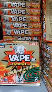 Obat Nyamuk Vape Bakar Coil Jumbo Size Isi 5pcs / Pak