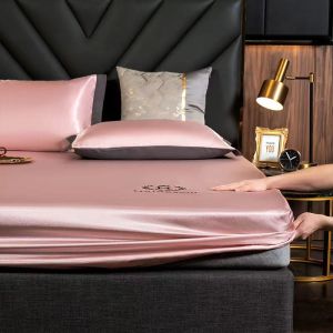 MENGMIAN | Ice Silk Cooling Mattress Protector Full Enclosure