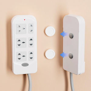 Makery【Ready in Stock】 Remote Controller Magnet Storage Holder Nail-Free Self Adhesive Storage Hook 1Pc