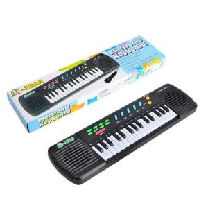 Mainan Piano + mic karoke electric 31keys keyboard