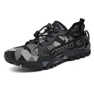 Outdoor Climbing Shoes Mens Womens Stream Trudging Shoes Lightweight Breathable Anti-slip Rubber Sole Mountain Climbing Fishing Hiking Shoes