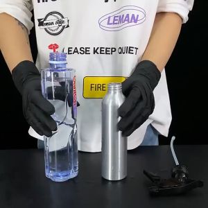 500ml Powerful Mist Sprayer Black Trigger Bottle Multi-Functional Nozzle Lock Mist