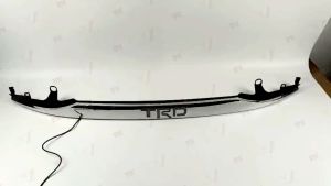 TRUNKLID LED TOYOTA FORTUNER VRZ LOGO TRD STYLE 2016 2022 BLACK GLOSSY