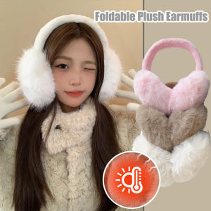 Màu trơn mùa đông gấp earmuff người phụ nữ mềm đơn giản thời trang có thể điều chỉnh earflap ngoài trời lạnh bảo vệ tai sang trọng bịt tai ấm áp