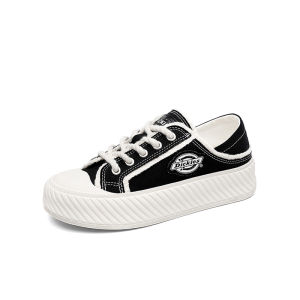 Dickies Canvas Sneakers Womens Summer New Thick Bottom Heightening Casual Shoes Two-Way Half Slippers Couple Trendy Board Shoes