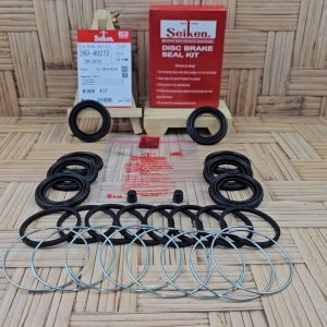 SIL SEAL REM CAKRAM DEPAN TOYOTA HILUX VIGO FORTUNER 2004 SAMPAI 2015 04478-0K130 1SET SEIKEN