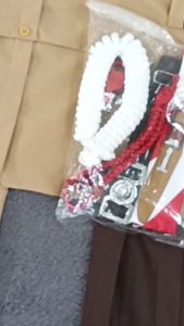 Setelan Seragam Sekolah Pramuka Siaga Perempuan Panjang SD Kelas 1-6 Set Aksesoris