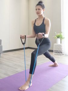 Elastic Fitness Resistance Bands with Handles – Strength Training Yoga Pull Rope Gym Workout Equipment