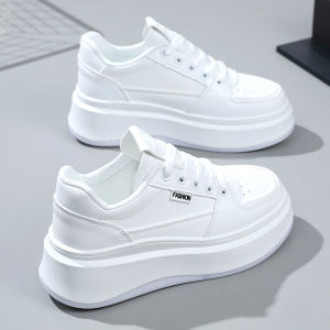 Sh701 New White Shoes Womens Easiest for Match Casual Shoes 2023 Spring and Summer Trends Student Shoes Increased Fashion Minimalist