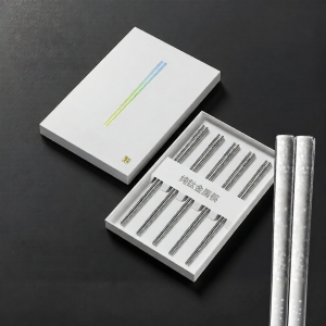 BAICHANG | Food-grade Antibacterial and Anti-mildew Titanium Chopsticks
