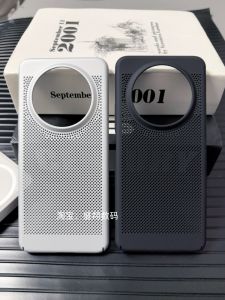 Ultra-Thin Breathable Heat Dissipation Honeycomb Mesh Full Cover Style Mobile Phone Case for Honor X60 pro PC Hard Shell Protective Cover