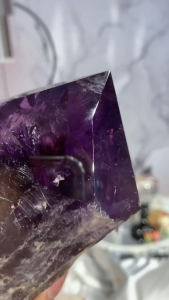 💜 乌拉圭紫水晶权杖的生长过程（Formation Process of Uruguay Amethyst Wand）