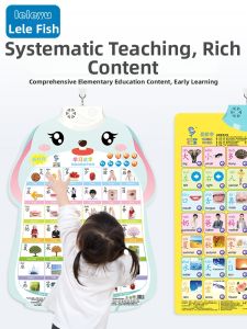 LELEYU | Voice Interactive Chinese Character Learning Wall Chart