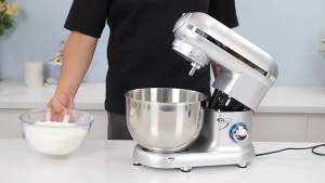 5 IN 1 Stand Mixer Multifunctional Electric Mixer Meat Grinder Juicer Blender Dough Mixer Sausage Stuffer Stainless Steel Bowl Blender Heavy Duty Food Processor And Grinder Cooking Machine 1900W