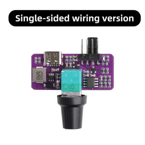 DC 12V PWM Speed Controller 4-Pin Fan Speed Governor Type-C USB 4-Wire Boost Power Module DIY Water Cooling for PC CPU Fanpump