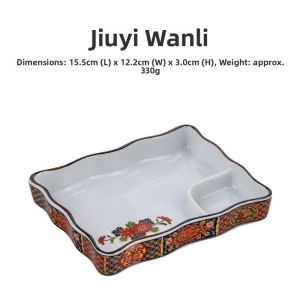 Mino Yaki | Dipping Sauce Integrated Plate Ceramic