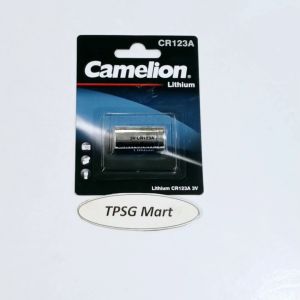 Pin CR123A - 3V (123A): Camelion (Lithium Battery)