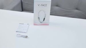 Electric V Face Lifting Beauty Device 6 Modes 8 Levels EMS Micro-current Firming Facial Massager Double Chin Removal Skin Care
