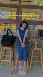 Mũ Nồi Denim Tag Chữ C Nón Nồi Beret Nữ Chất Bò Jean Cao Bồi Mũ Ulzzang Họa sĩ Hàn Quốc tiktok Ỉn Cheng