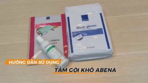 Dầu gội tắm khô Abena giúp làm sạch dịu nhẹ an toàn cho da - Nhập Khẩu Đan Mạch