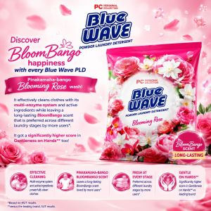 [ Buy 1 Take 1 ] Blue Wave Powder Personal Collection laundry detergent 800g Floral Fresh Blooming Rose original