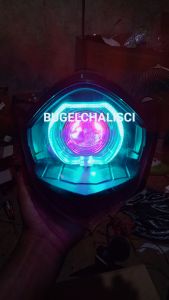 Reflektor Lampu Depan Yamaha Vixion old 2010-2012 Custom Biled Projie