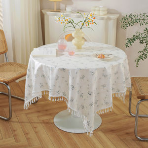 Yem | Waterproof Oil-Proof No-Wash Heat-Insulating Round Tablecloth