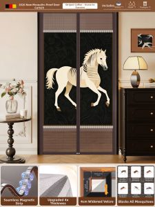 Qianbaihui | Mosquito Prevention Curtain Privacy Ventilation
