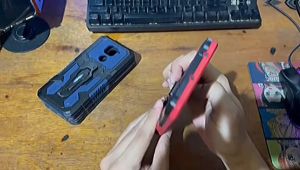 Case HP Untuk Oppo A78 4G New Casing HP Kickstand Armor Belt Clip Terbaru