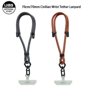 UAG Crossbody หนาพลเรือนแบบดั้งเดิมสายคาดอกสำหรับกล้อง GoPro พาราคอร์ดปรับได้สายชาร์จมือถือ-160ซม./70มม.