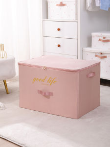 กล่องเก็บของผ้าฝ้าย กล่องเก็บเสื้อผ้า กล่องเก็บผ้าห่ม กล่องเก็บของแบบซักได้ กล่องเก็บของขนาดใหญ่ กล่องเก็บของสำหรับตู้เสื้อผ้า