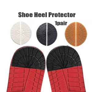 1Pair Shoes Repair Anti-Slip Shoe Pads Rubber Shoe Heel Protector Wear-resistant Sole Sticker For Sneaker